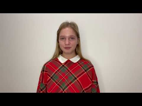 Actress Introduction Video. Alina Ciornei