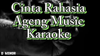 Download lagu Cinta Rahasia _ Ageng Music ● Karaoke mp3