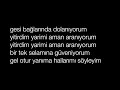 Gesi Baglari Kubat Lyrics