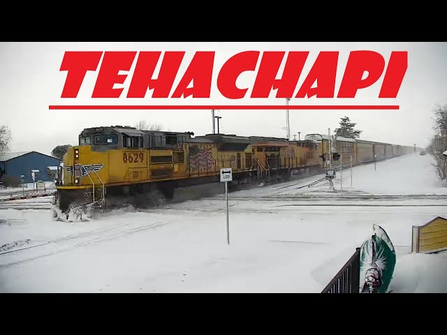 テハチャピ・ループ（1876年に建設された鉄道の螺旋ループ）