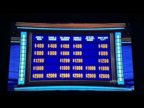 Double Jeopardy, Amy Schneider Day 9 - 3rd Daily Double (11/29/21)