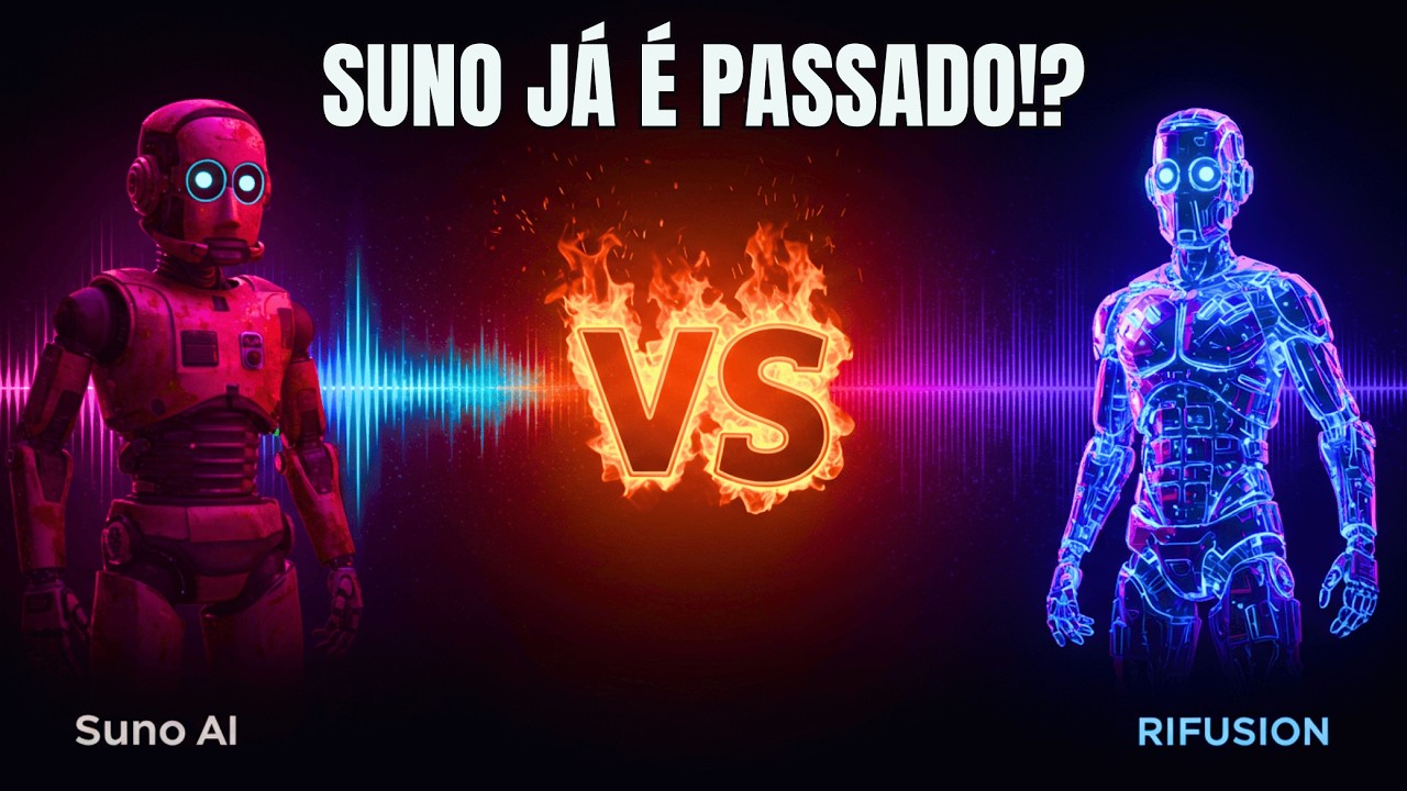 NOVA IA DE MUSICA DETONA A SUNO! 🔥🎶 A MELHOR IA DE MUSICA!, mais tutorial de como usar!