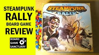 Steampunk Rally Board Game Review & Runthrough