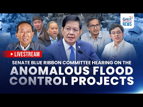 LIVE - Senate Blue Ribbon hearing on flood control projects (Jan. 19, 2026) | GMA Integrated News