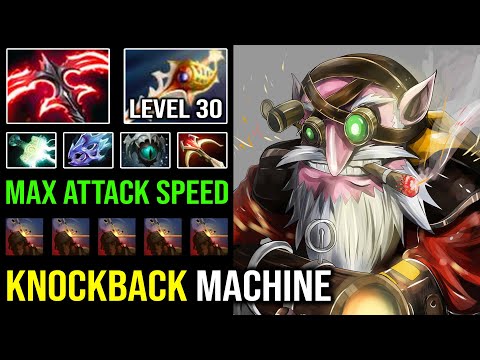 100% PURE PHYSICAL SNIPER Stygian Desolator + Craziest Knockback with Machine Gun Attack Speed DotA