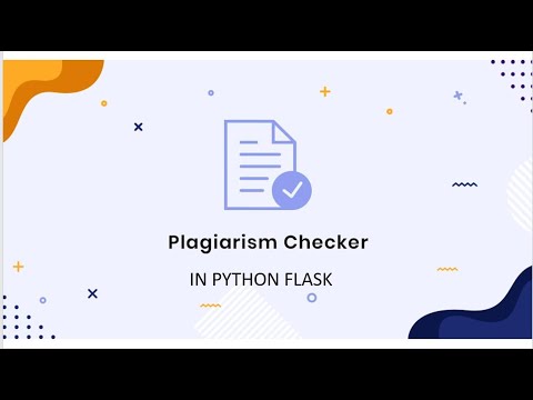 Python Flask Projects Similarity Detector In Python Flask Plagiarism Detector In Python