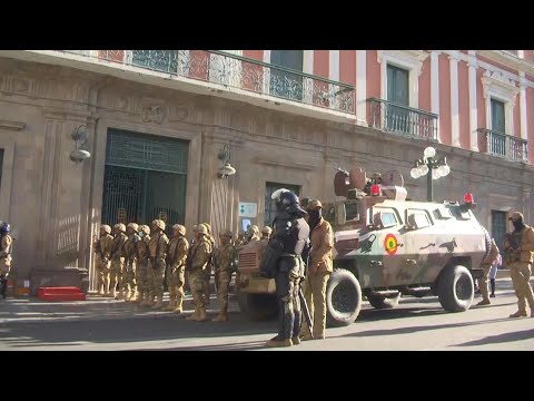 Bolivian president denies conspiracy with army chief amid attempted coup | AFP