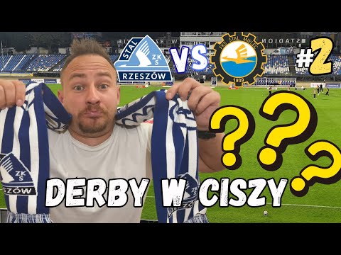 Cisza na trybunach i opóźniony doping! 🔥 Stal Rzeszów vs Stal Mielec – Derby Podkarpacia