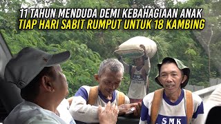 Download lagu 11 TAHUN MENDUDA DEMI KEBAHAGIAAN ANAK | TIAP HARI SABIT RUMPUT UNTUK 18 KAMBING mp3
