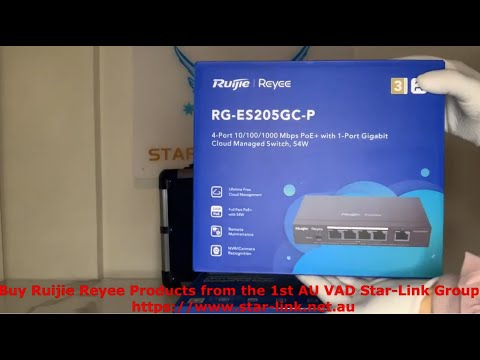 RG-ES205GC-P Open Box Video