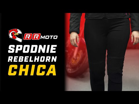 REBELHORN CHICA _ damskie legginsy motocyklowe z ochroną AA