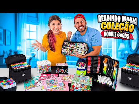 MY DAD REACTING TO MY BOBBIE GOODS COLLECTION *It went really bad in the end