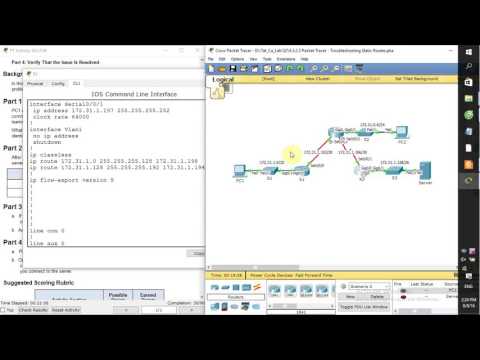 [CCNA S2] 6.5.2.3 Packet Tracer - Troubleshooting Static Routes