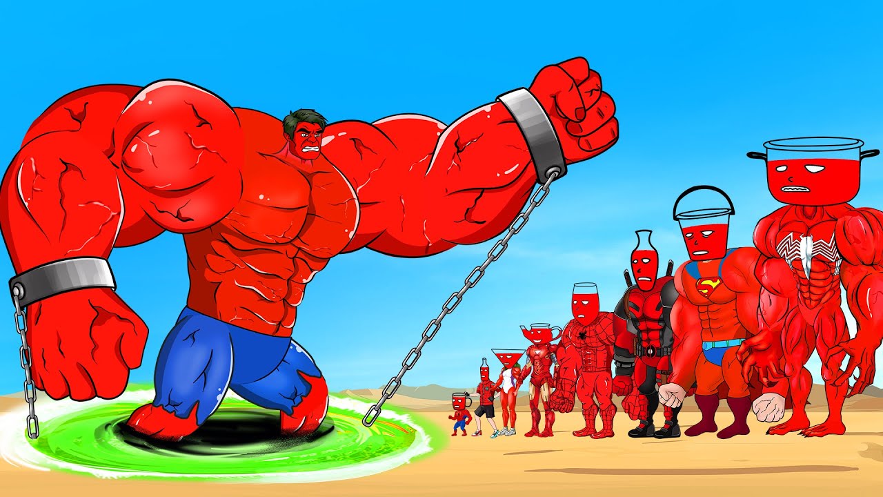 Evolution Of HULK Vs Evolution Of MONSTER RADIATION : Returning From The Dead SECRET - FUNNY #2