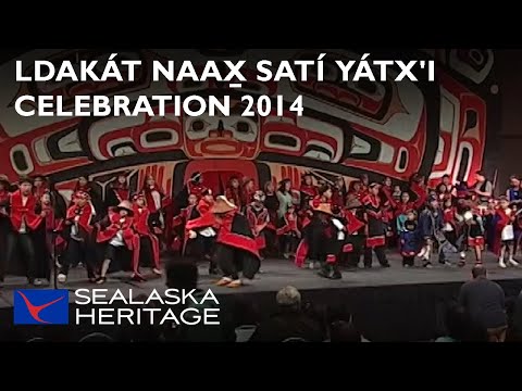 Ldakát Naax Satí Yátx'i Dancers, Celebration 2014 I Sealaska Heritage
