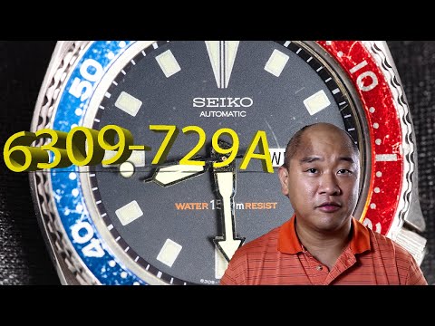 Watch Review Seiko 6309-729A - The grandfather of the SKX