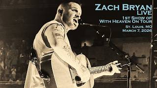 Zach Bryan - Full Show - Epic Tour Opener - Live @ The Dome, St. Louis, MO - 3/7/26