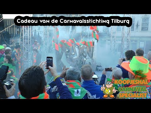Onthulling kunstwerk Carnavalsstichting Tilburg - KruikenTv