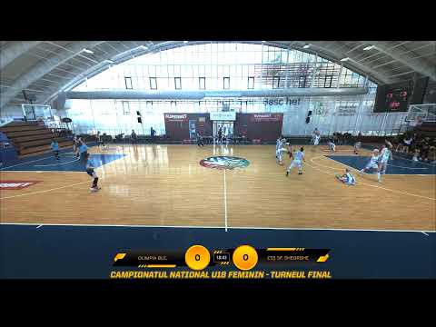 TURNEUL FINAL U18 F: CSS CSM Targoviste - Sportul Studentesc Bucuresti