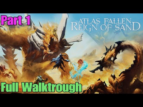 Atlas Fallen - Reign of Sand ( PS5 4K ) Walkthrough Gameplay Part 1 - Prologue