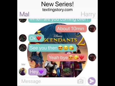 Mal breaks up with Ben?! Mal tries to make Uma breakup with Harry! (TextingStory)