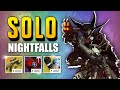 Soloing a Rainbow Burn Nightfall in Destiny 1 (3x)