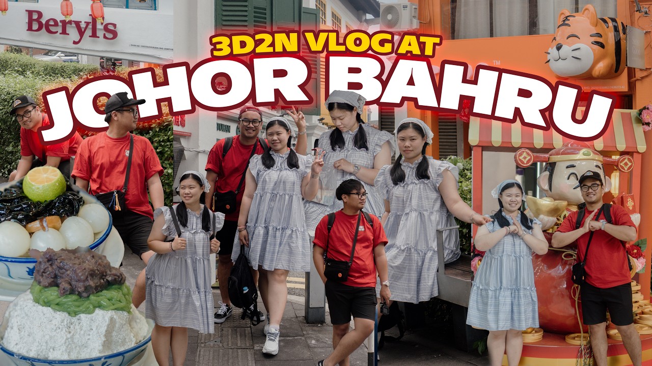 My 3 Days in Johor Bahru vlogs { Mall, Cafes, and Things to do }