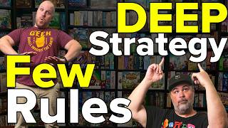 Top 10 Games w/ Light Rules & Heavy Strategy