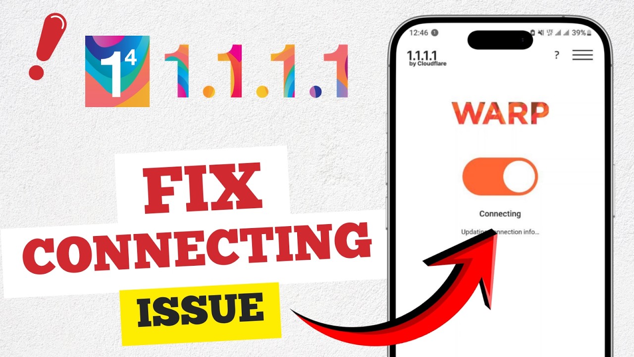 How to Fix 1.1.1.1 VPN Not Connecting | Stuck on Connecting Problem (Easy Fix 2026)