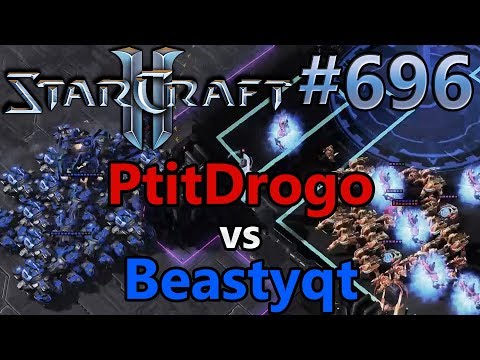Beastyqt (T) vs PtitDrogo (P) | Starcraft 2: Replay-Cast #696 [German]
