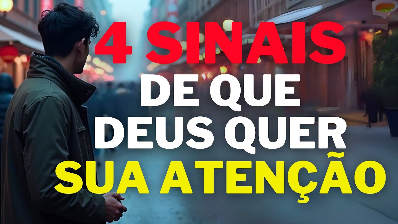 4 sinais de que Deus está tentando chamar sua atenção