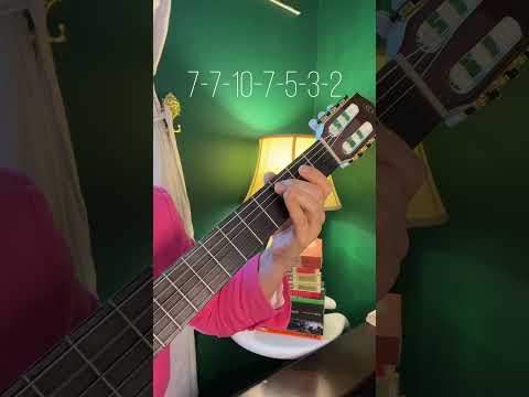 The White Stripes-SEVEN NATION ARMY with only one finger on the one string on the guitar. #shorts