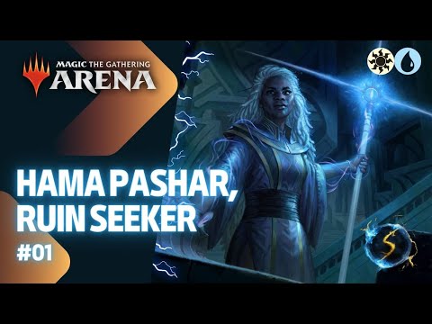 It's Showtime: Hama Pashar, Ruin Seeker ☀️💧 #01 - MTG Arena - Historic Brawl
