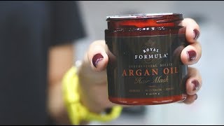 How to Apply - Argan Oil Hair Mask | Results Before and After Review