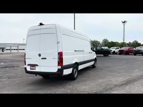 2025 Mercedes-Benz Sprinter Cargo Van 2500 High Roof I4 Diesel 170" for sale at Lally Chevrolet Ltd. in Tilbury, ON