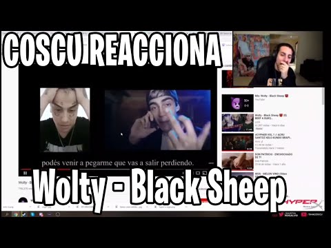 COSCU REACCIONA A Wolty - Black Sheep 😈 | Tiradera para Duki