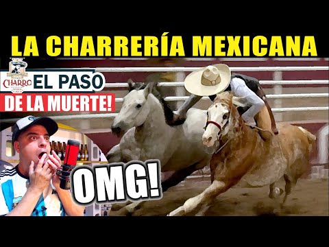 Argentine reacts to the risky steps of death of Mexican Charrería!