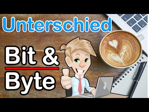 Unterschied: BIT und BYTE? 💾 💻