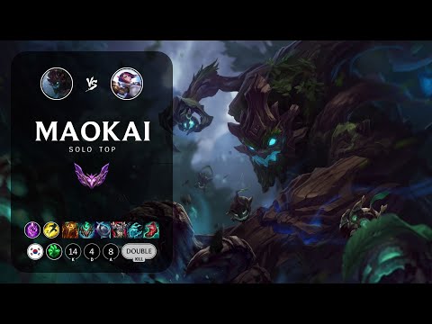 Maokai Top vs Fiora - KR Master Patch 13.11