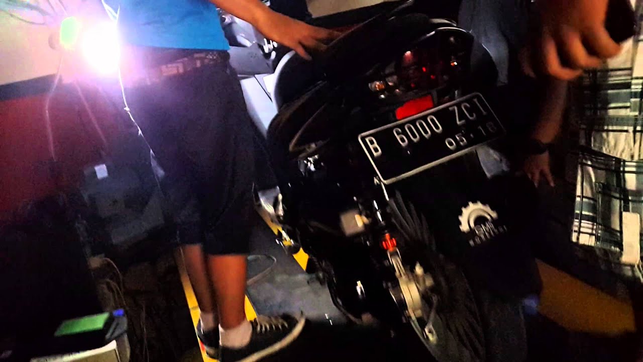 Yamaha Mio Soul GT dynotest 14,90HP!GMS WORKSHOP!