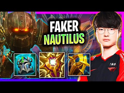 FAKER IS READY TO PLAY NAUTILUS! | T1 Faker Plays Nautilus Support vs Senna! | Season 2024