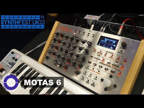 Synthfest UK 23: Motor 6 Motas 6 Vector Synthesizer