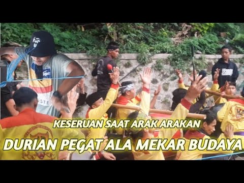 DURIAN PEGAT ALA MEKAR BUDAYA KESERUAN ARAK ARAKAN DI PARATAG!!-MEKAR BUDAYA-PARATAG