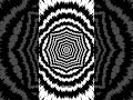 Monochrome Hypnosis: A Mesmerizing Black and White Illusion. #illustration #trippy #shorts