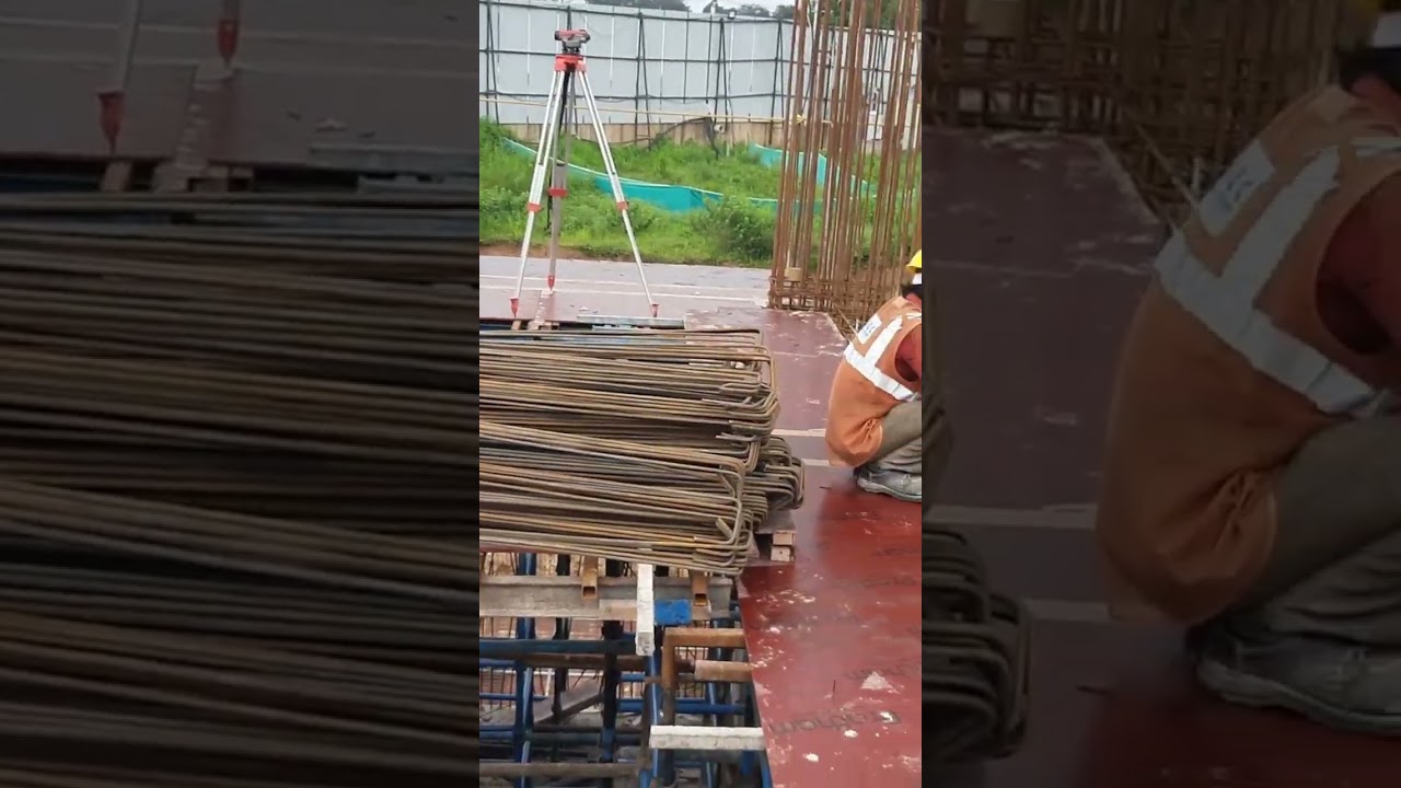 Transverse slab steel reinforcement beam bottom ready #shorts#subscribe #viral #civilengineering