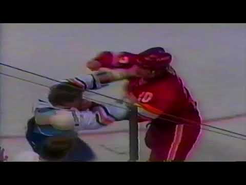 SABRES - FLAMES Huge Brawl w/ Rick Jeanneret Audio December 8, 1991