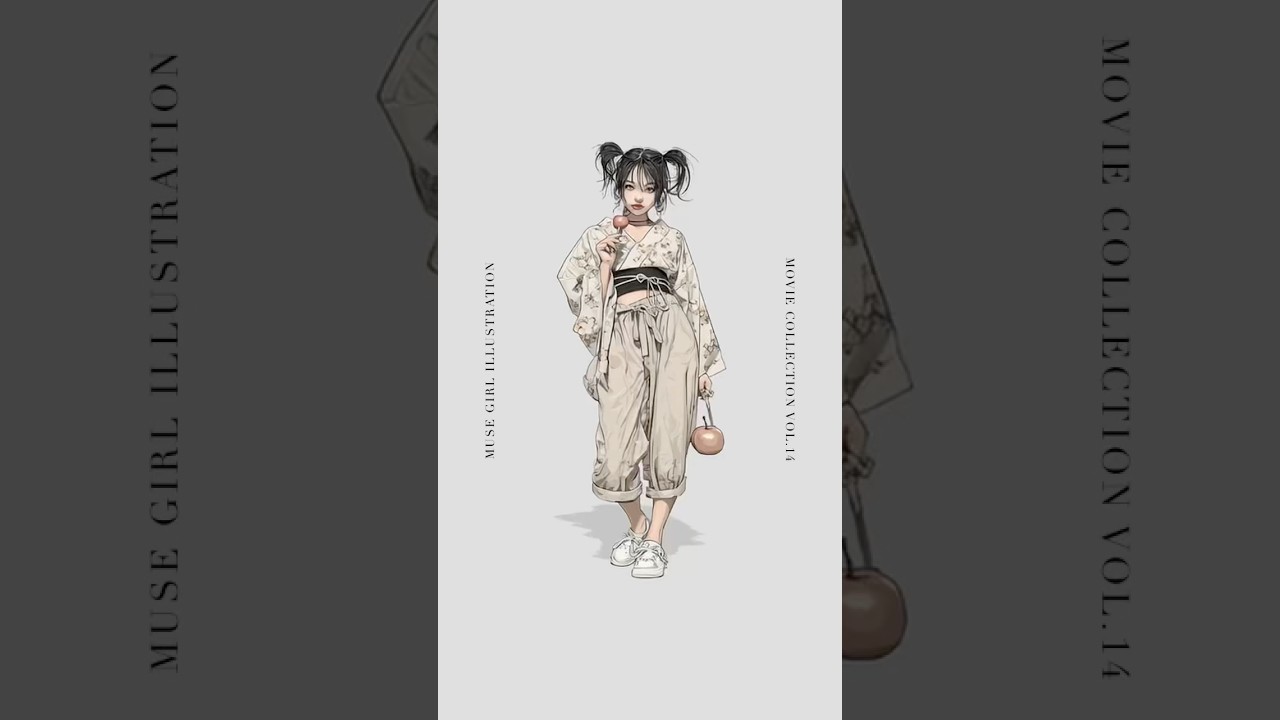 Clip vol.14 | Minimal AI Illustration movie