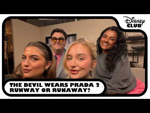 Runway or Runaway? The Devil Wears Prada 2 Cast React to Iconic Disney Channel Fits