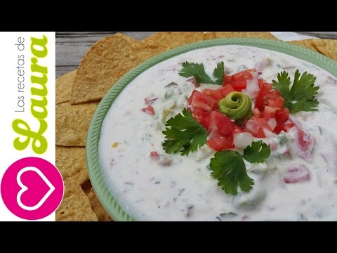 Dip de Requesón Comida Saludable
