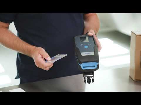 Dräger X-act® 7000 analysis system: Changing the Dräger MicroTubes